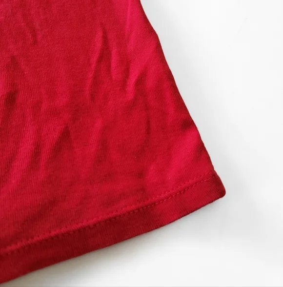 Red Short SleeveT-Shirt Size Large - Picture 4 of 4